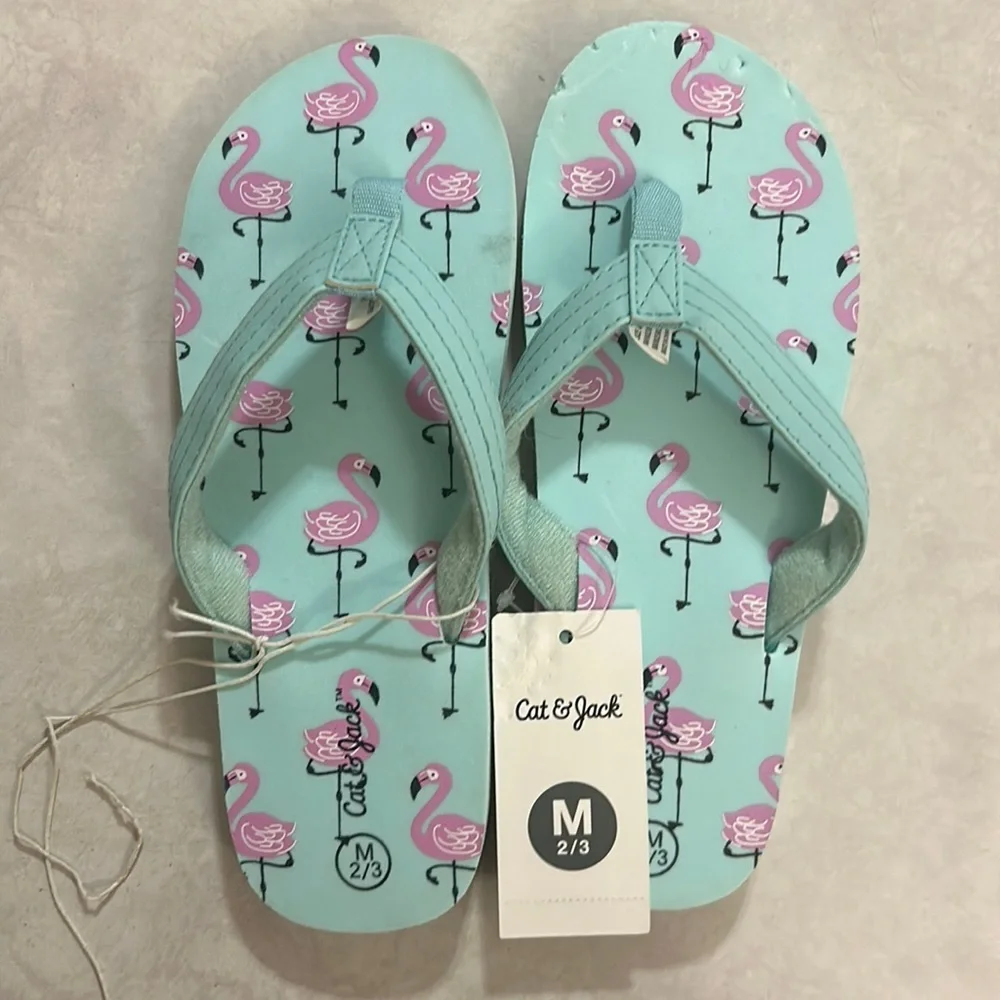 Cat and Jack flamingo Sandals